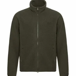 Jack Wolfskin Fleecejacken<· LITE CURL FZ M obsidian moss