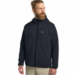 Jack Wolfskin Camping|Fleecejacken<· MOGARI HOODED FZ M dark navy