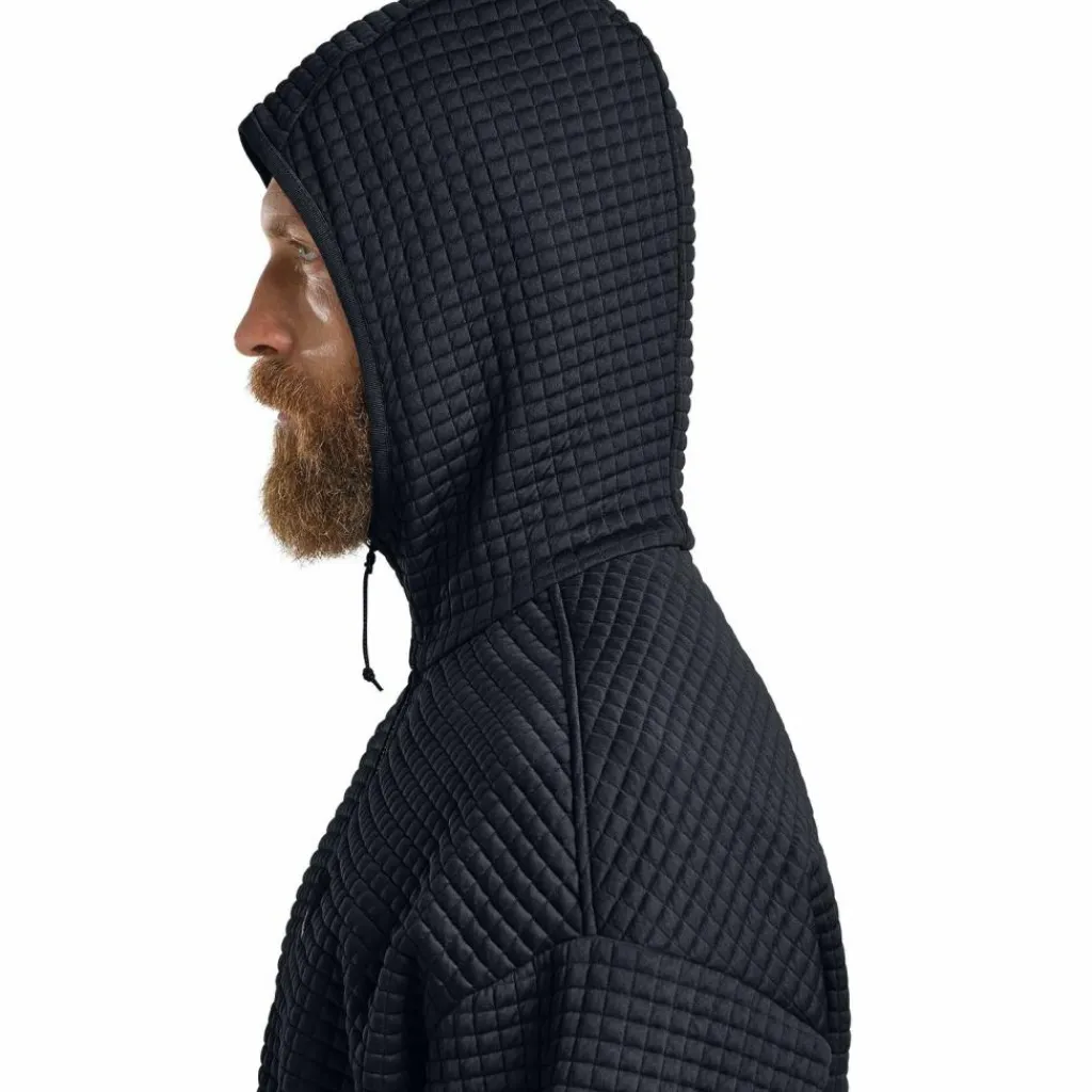 Jack Wolfskin Camping|Fleecejacken<· MOGARI HOODED FZ M dark navy