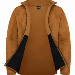 Jack Wolfskin Camping|Fleecejacken<· MOGARI FZ M autumn leaves