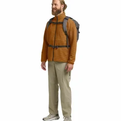 Jack Wolfskin Camping|Fleecejacken<· MOGARI FZ M autumn leaves