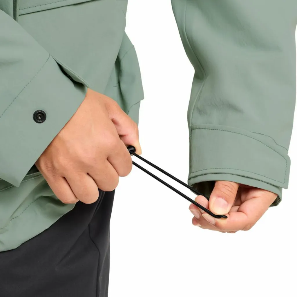 Jack Wolfskin Regenjacken|Übergangsjacken<· NABUR 2L JKT W green zinnia