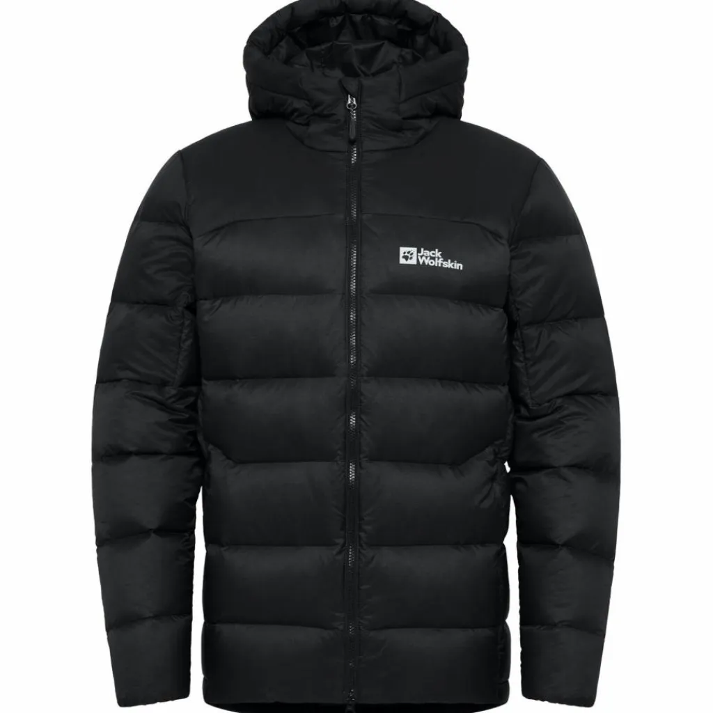 Jack Wolfskin Winterjacken<· NEBELHORN DOWN HOODY M black