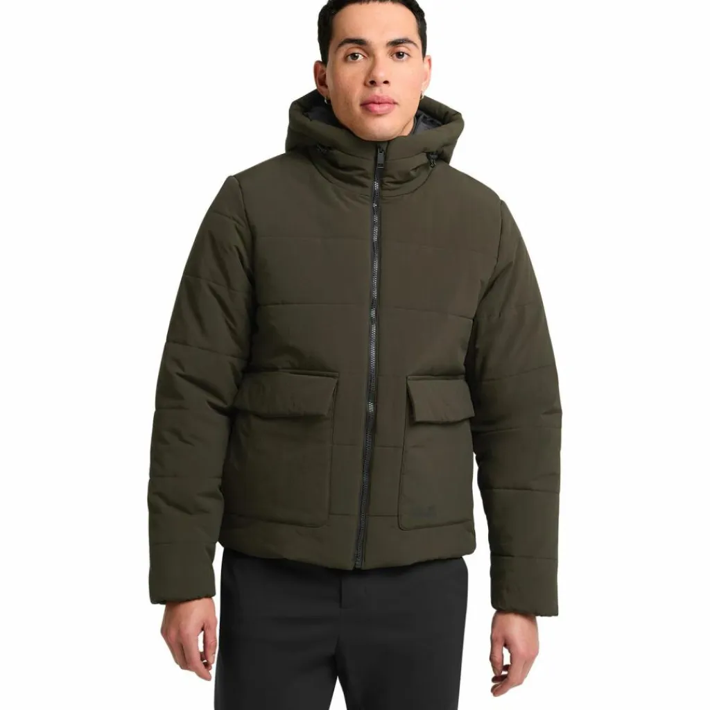 Jack Wolfskin Camping|Camping<· NORTHERN LITE HOODED JKT M obsidian moss