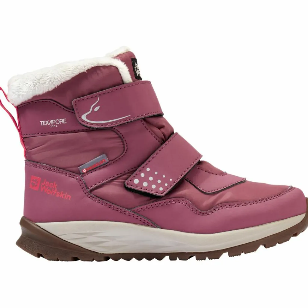 Jack Wolfskin Winterschuhe|Boots & Stiefel<· POLAR BEAR-G TEXAPORE MID VC K raisin