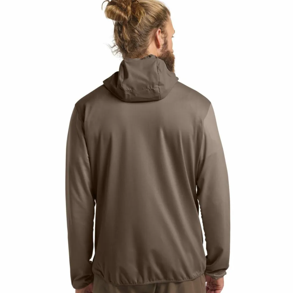 Jack Wolfskin Fleecejacken<· PRELIGHT TRAIL HOODY M cold coffee