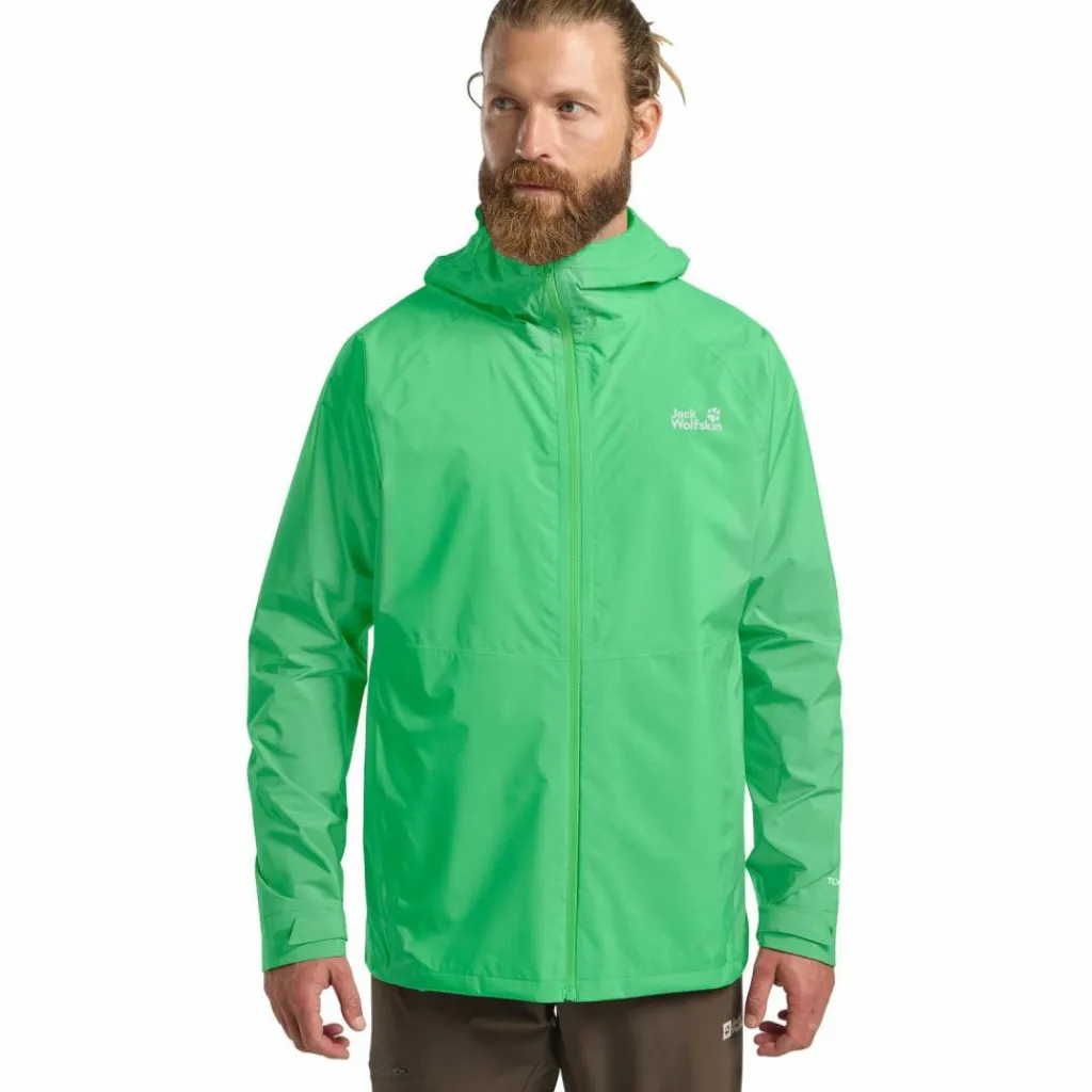 Jack Wolfskin Regenjacken|Übergangsjacken<· PRELIGHT 2.5L LT JKT M lizard