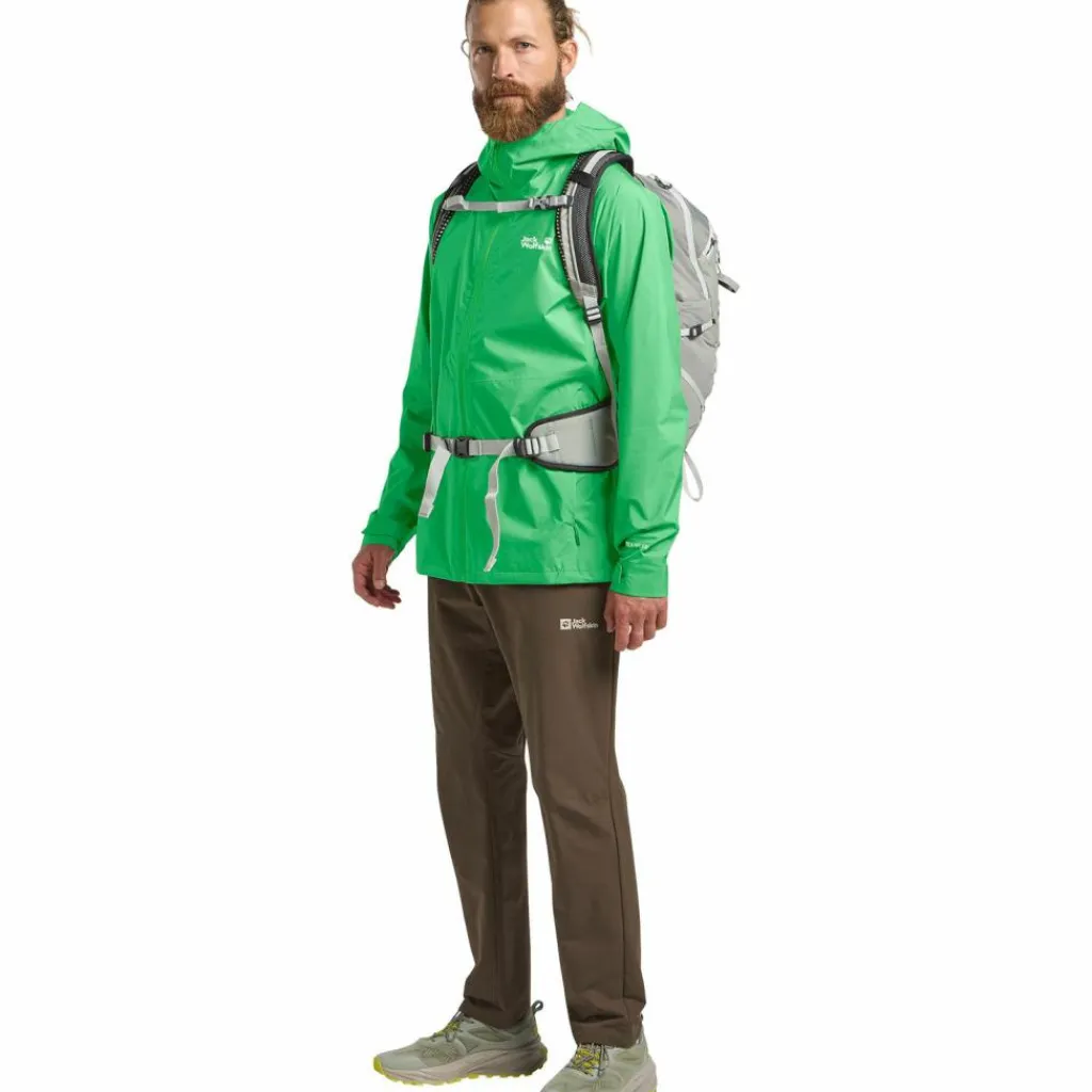Jack Wolfskin Regenjacken|Übergangsjacken<· PRELIGHT 2.5L LT JKT M lizard
