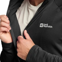 Jack Wolfskin Fleecejacken<· PRELIGHT FZ M black