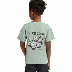 Jack Wolfskin Shirts<· PRINT T K HIKE green zinnia