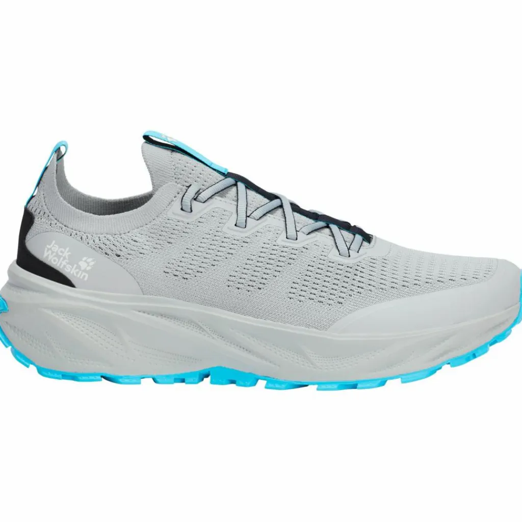 Jack Wolfskin Wanderschuhe<· PS TRAIL KNIT LOW M cool grey