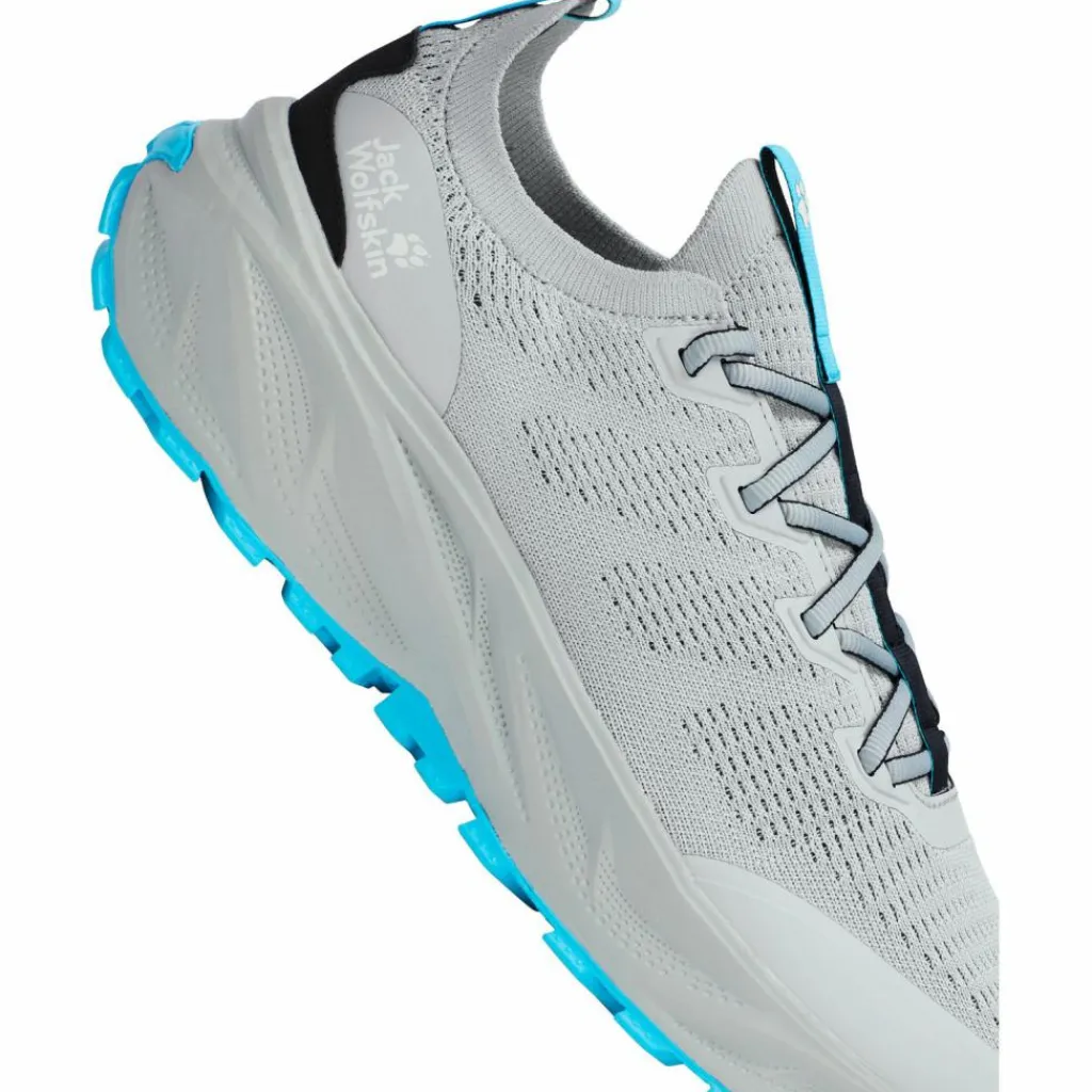 Jack Wolfskin Wanderschuhe<· PS TRAIL KNIT LOW M cool grey