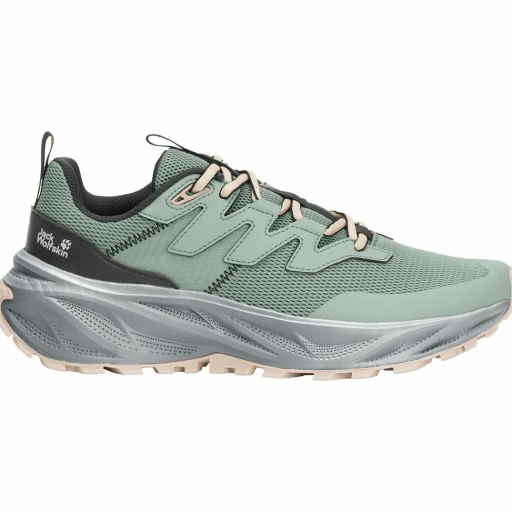 Jack Wolfskin Wanderschuhe<· PS TRAIL LOW W green zinnia