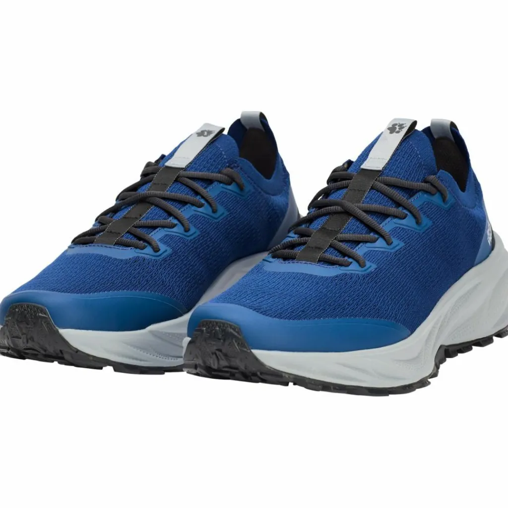 Jack Wolfskin Wanderschuhe<· PS TRAIL KNIT LOW M blue orchid