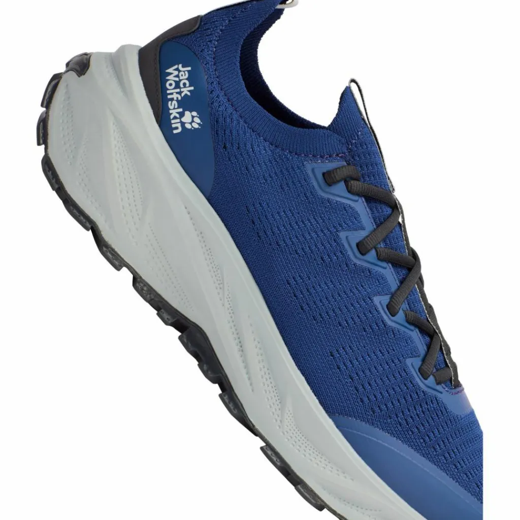 Jack Wolfskin Wanderschuhe<· PS TRAIL KNIT LOW M blue orchid