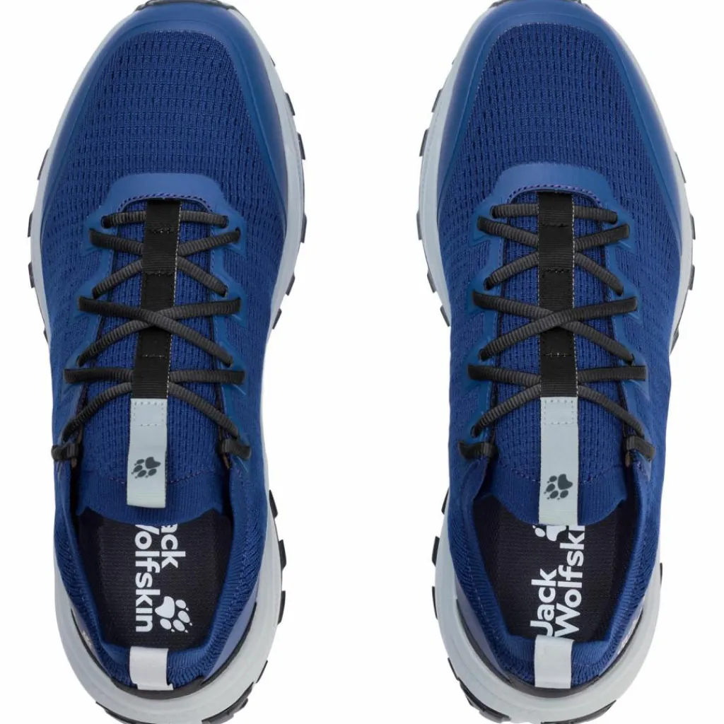 Jack Wolfskin Wanderschuhe<· PS TRAIL KNIT LOW M blue orchid