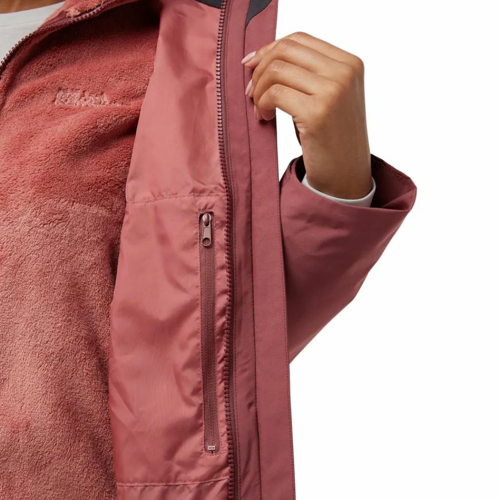 Jack Wolfskin Winterjacken<· ROTWAND 3IN1 JKT W red ochre