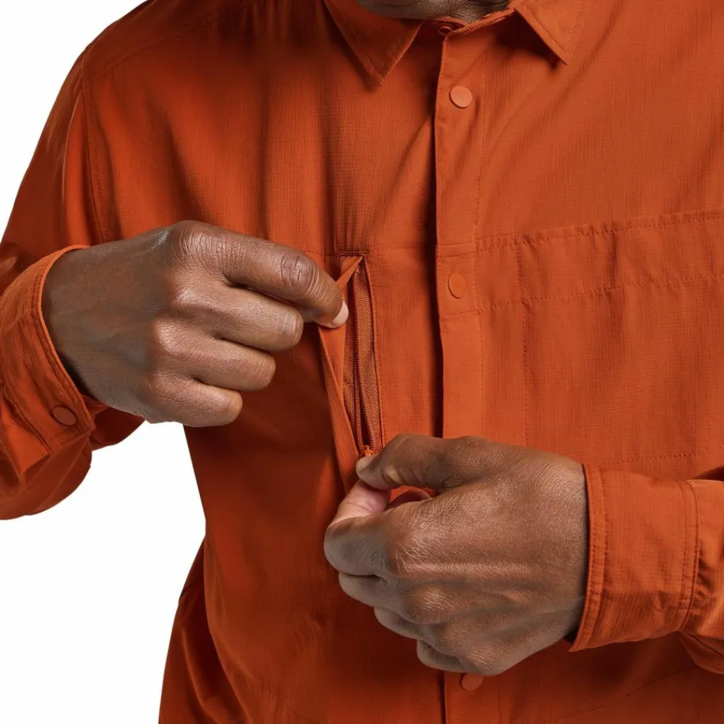 Jack Wolfskin Camping<· SIERRA CANYON LS M burnt orange
