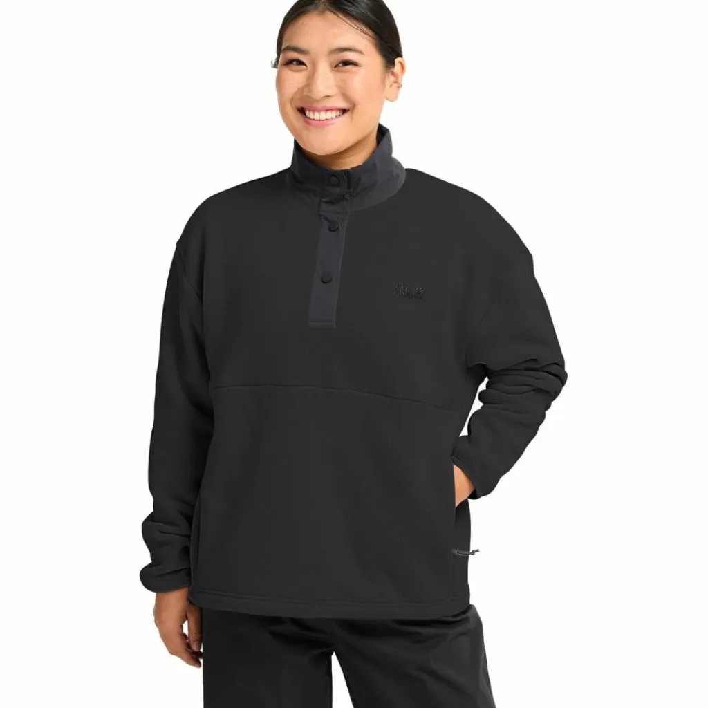 Jack Wolfskin Pullover & Sweats<· SUMETRO HZ W black