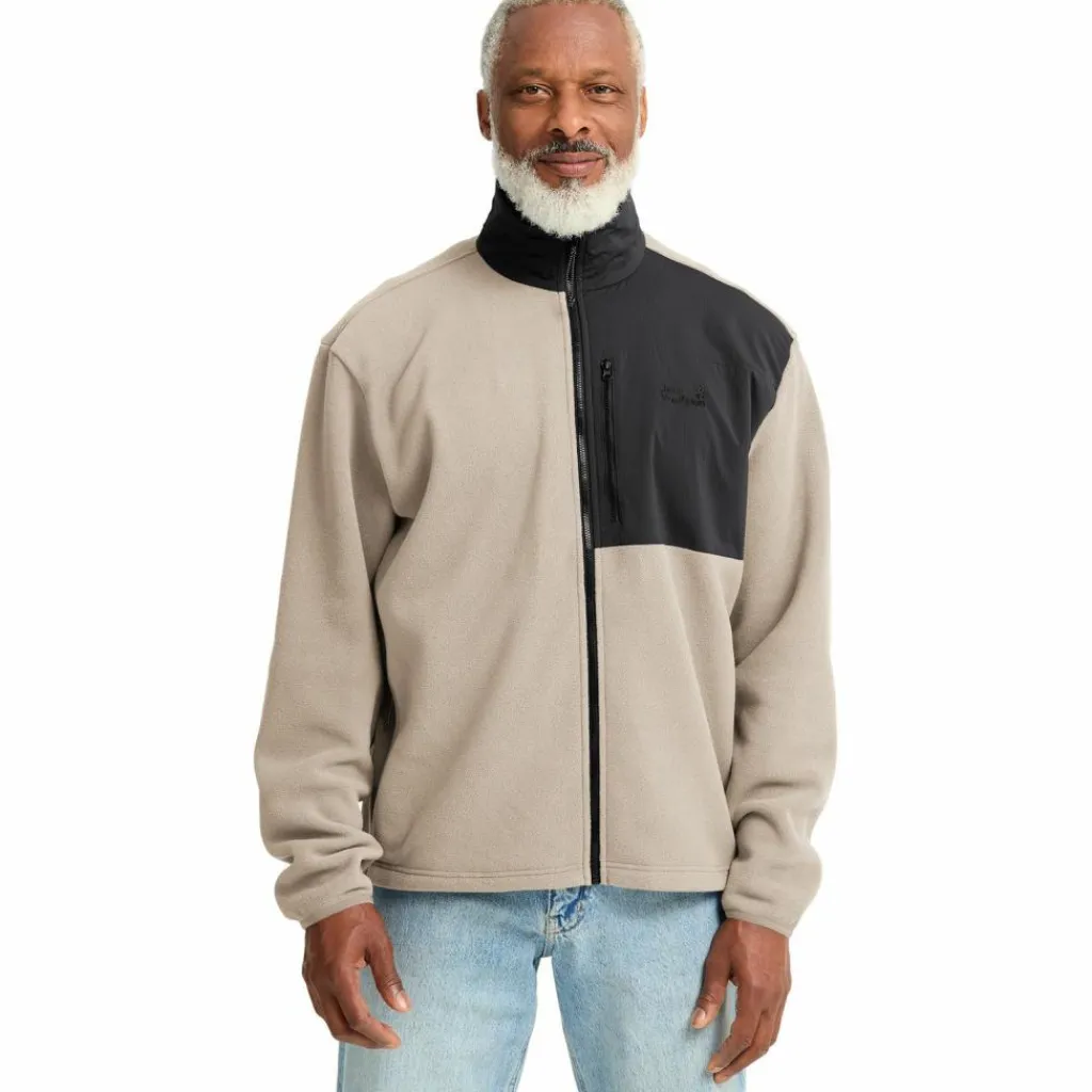 Jack Wolfskin Fleecejacken<· SUMETRO FZ M oyster