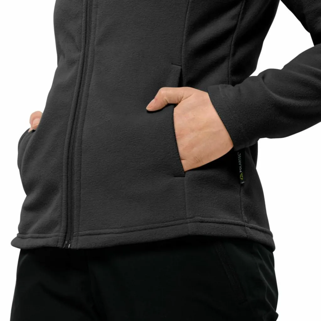 Jack Wolfskin Fleecejacken<· TAUNUS FZ W black