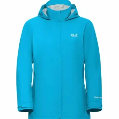 Jack Wolfskin Regenjacken|Übergangsjacken<· TRAILTIME 2L JKT W empire blue