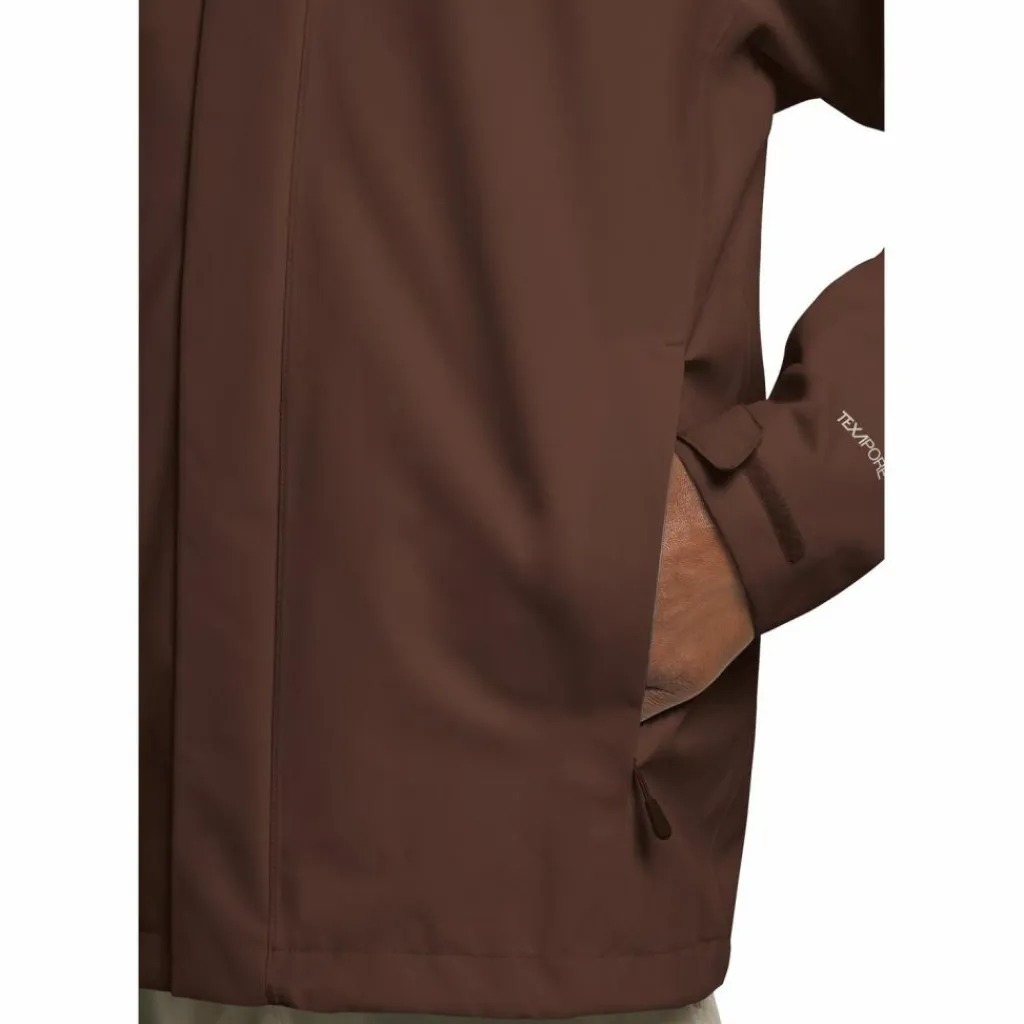 Jack Wolfskin Regenjacken|Übergangsjacken<· TRAILTIME 2L JKT M hot choc