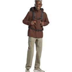 Jack Wolfskin Regenjacken|Übergangsjacken<· TRAILTIME 2L JKT M hot choc