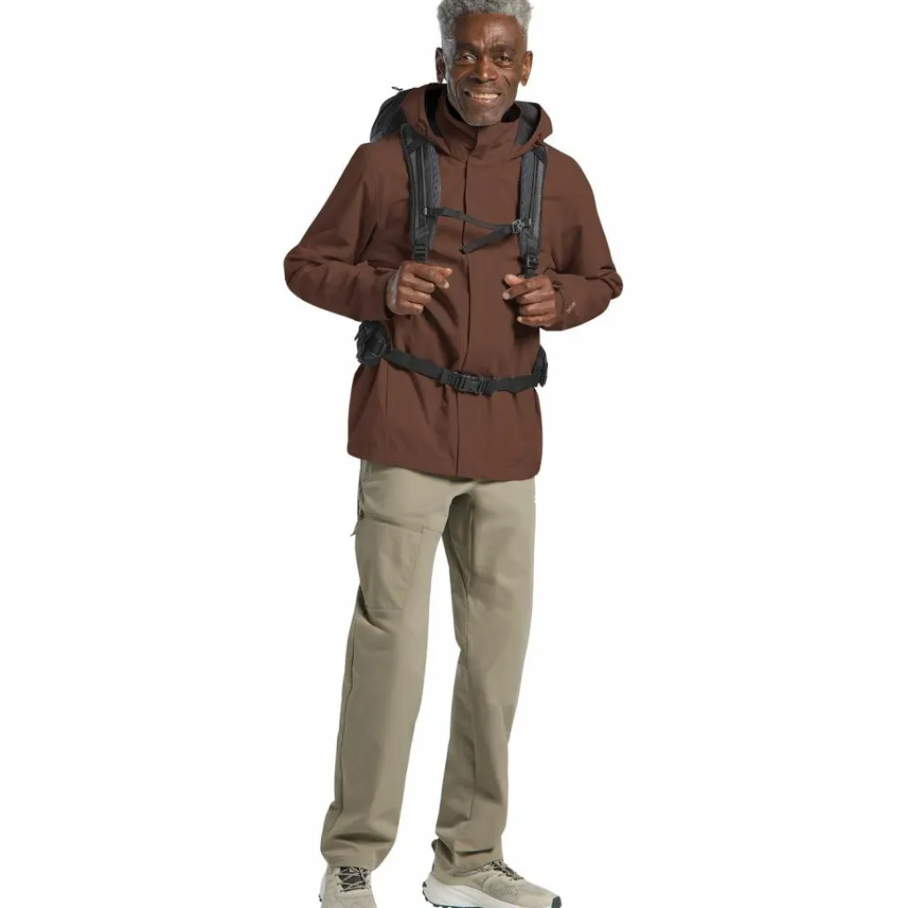 Jack Wolfskin Regenjacken|Übergangsjacken<· TRAILTIME 2L JKT M hot choc