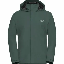 Jack Wolfskin Regenjacken<· TRAILTIME 2L JKT M sago palm