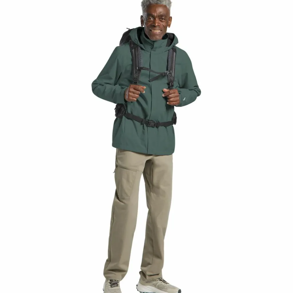 Jack Wolfskin Regenjacken<· TRAILTIME 2L JKT M sago palm