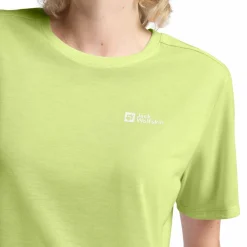 Jack Wolfskin Shirts<· VONNAN SS T W cool matcha