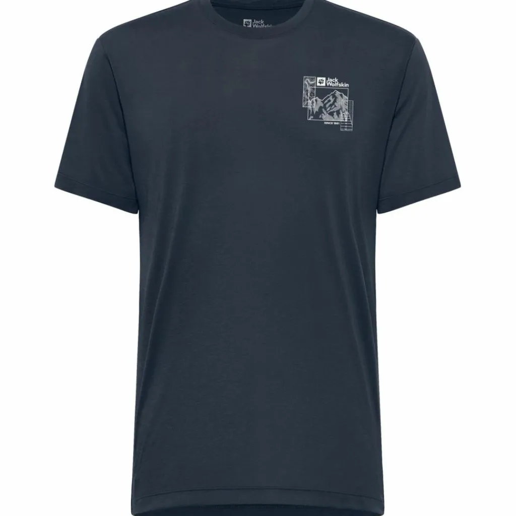 Jack Wolfskin Camping|Camping<· VONNAN GRAPHIC T M EXPLORE midnight sky