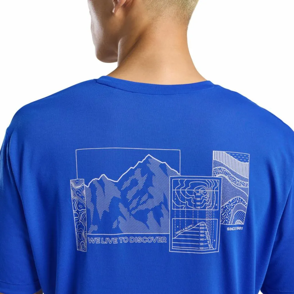 Jack Wolfskin Camping|Camping<· VONNAN GRAPHIC T M EXPLORE vibrant blue