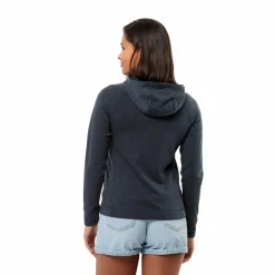 Jack Wolfskin Camping|Camping<· WALDSEE HOODED JKT W night blue