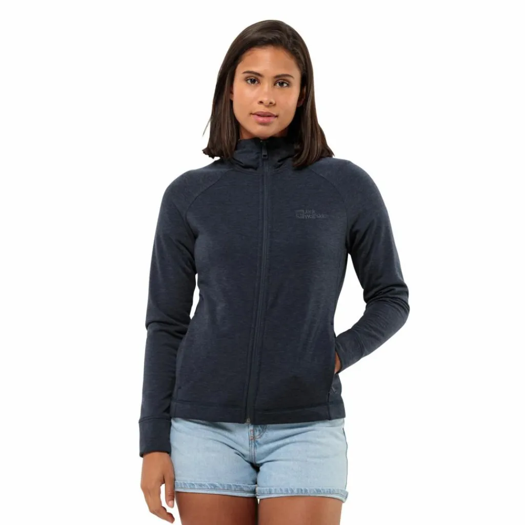 Jack Wolfskin Camping|Camping<· WALDSEE HOODED JKT W night blue