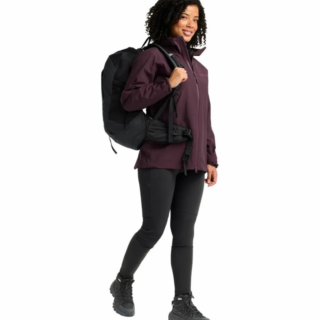 Jack Wolfskin Camping|Camping<· WILD HIKE TEXAPORE MID W black