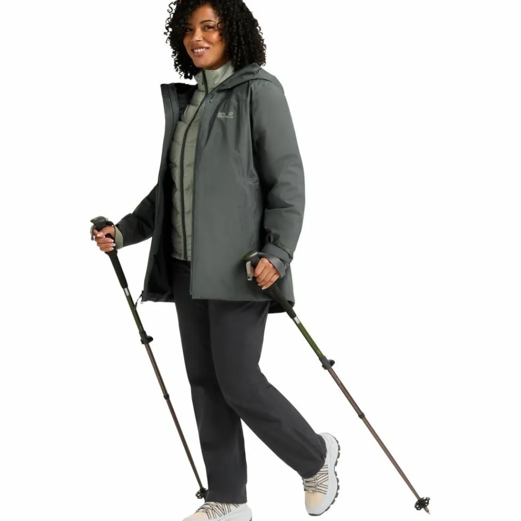 Jack Wolfskin Camping|Camping<· WILD HIKE TEXAPORE MID W oyster