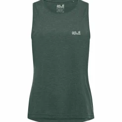 Jack Wolfskin Tops & Tanks<· WILDTRAIL TANK TOP W sago palm