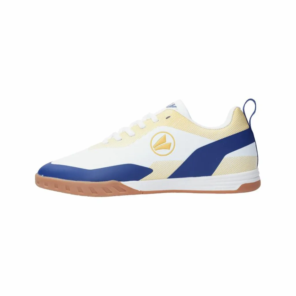 JAKO Fußballschuhe<· Dreamflow IN Kids Weiß weissblaugold