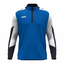 JAKO Fußball|Pullover & Sweats<· Dynamic Ziptop Sweatshirt Kids blauweiss