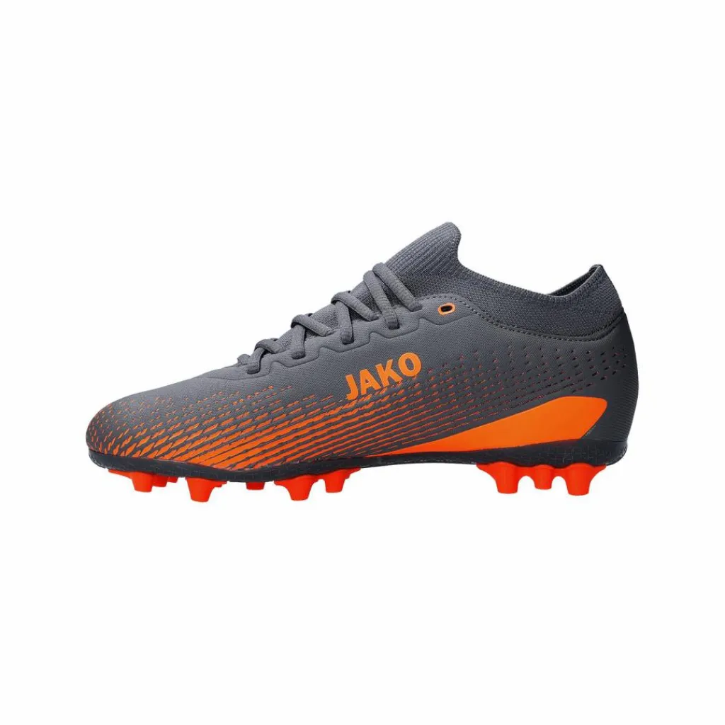 JAKO Fußballschuhe<· Lightning Sock AG Kids grauorange