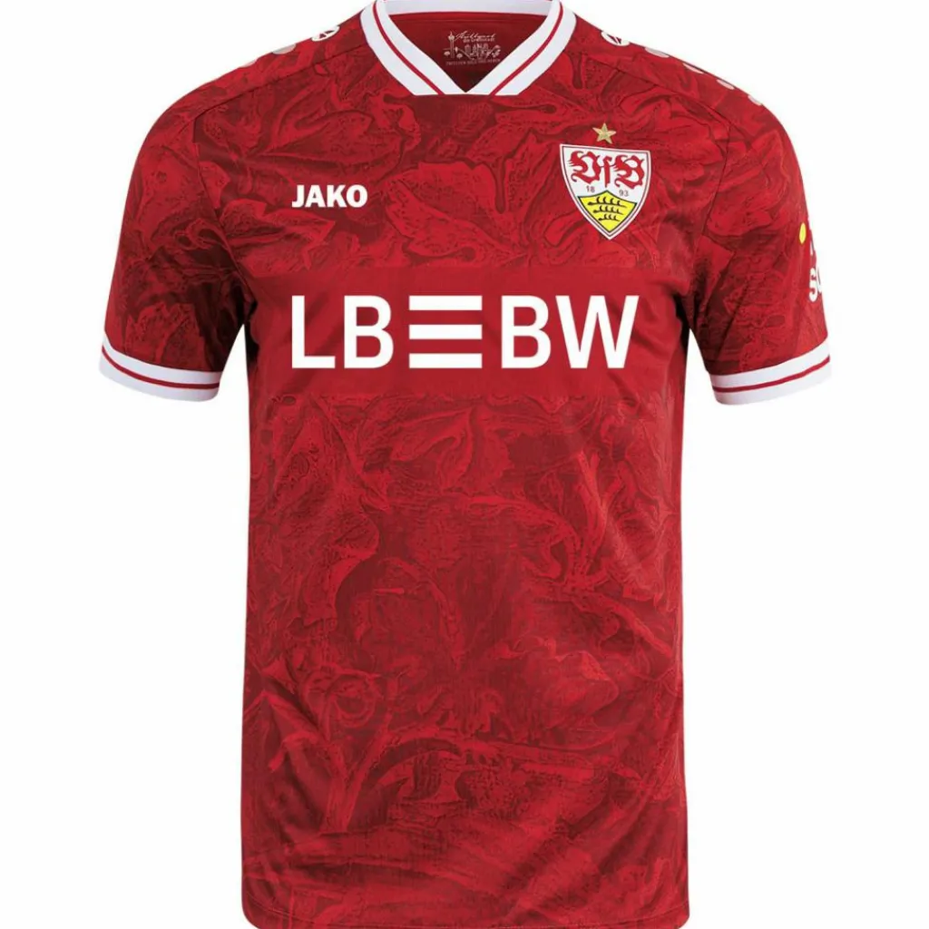 JAKO Fußball|Fußball<· VfB Stuttgart 25/26 Auswärts rot