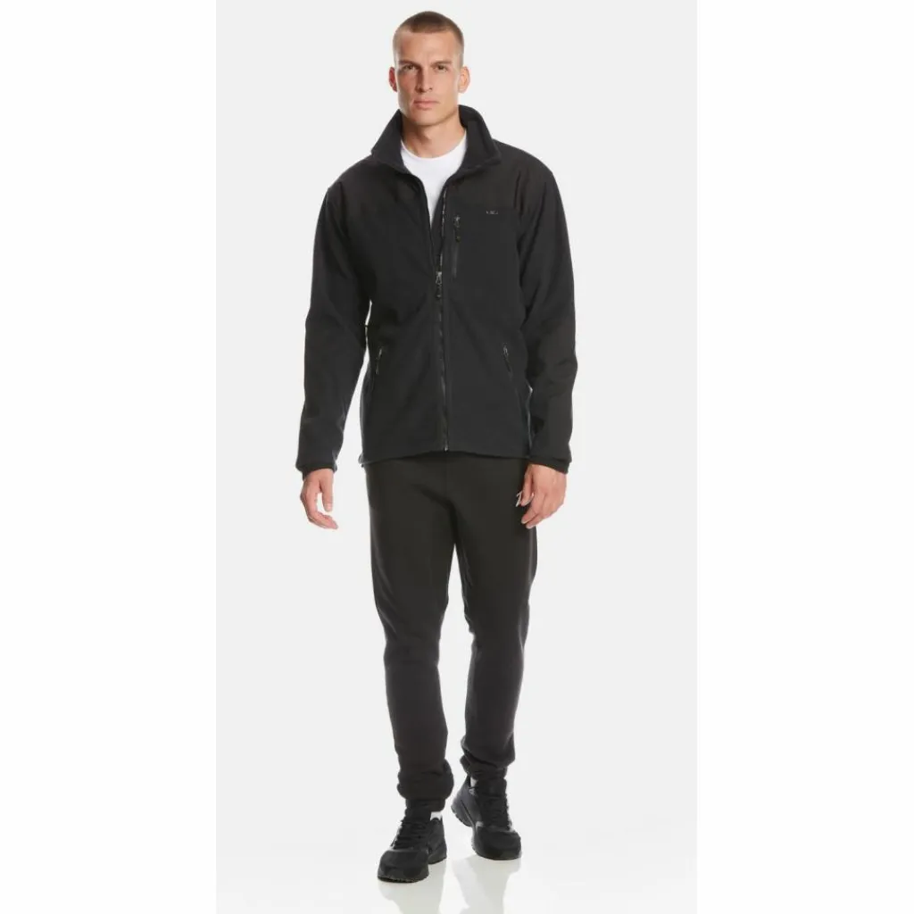 Jeff Green Fleecejacken<· Aron Black