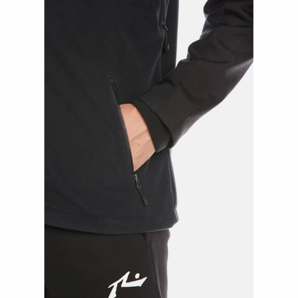 Jeff Green Fleecejacken<· Aron Black