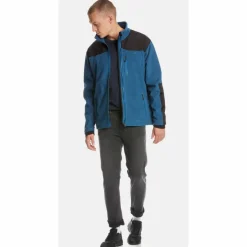 Jeff Green Fleecejacken<· Aron Jeans Blue