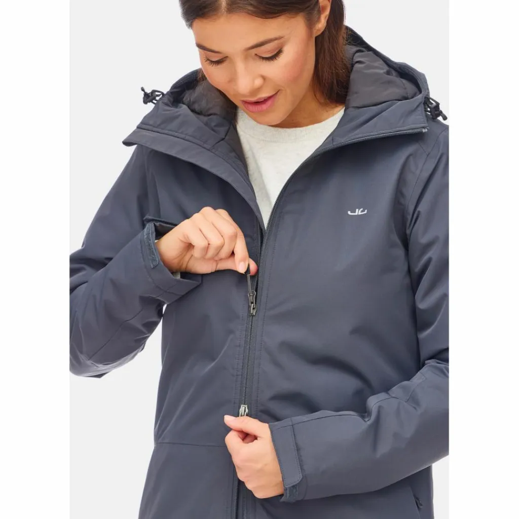 Jeff Green Winterjacken<· Luana Dark Grey