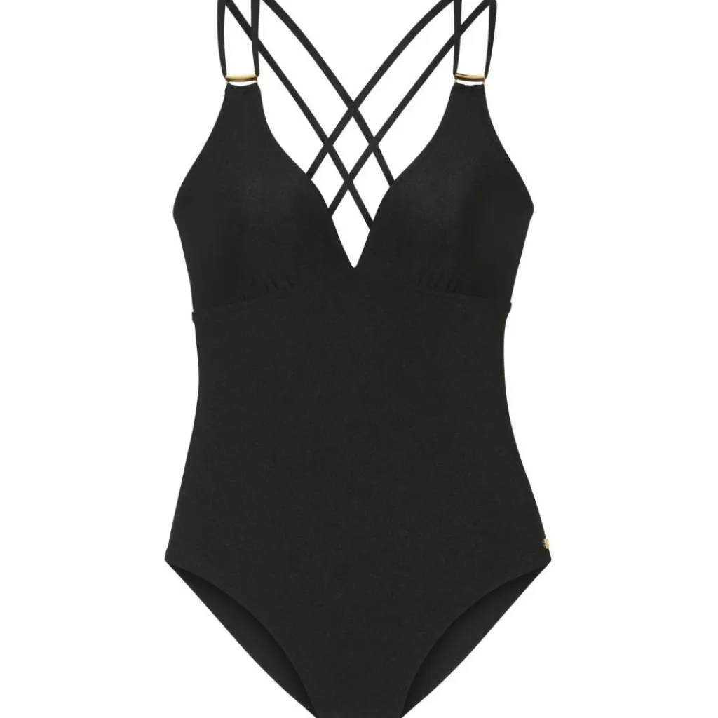 JETTE Schwimmen|Schwimmen<· Badeanzug schwarz