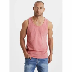 John Devin Tops & Tanks<· Tanktop rot - t&uuml;rkis
