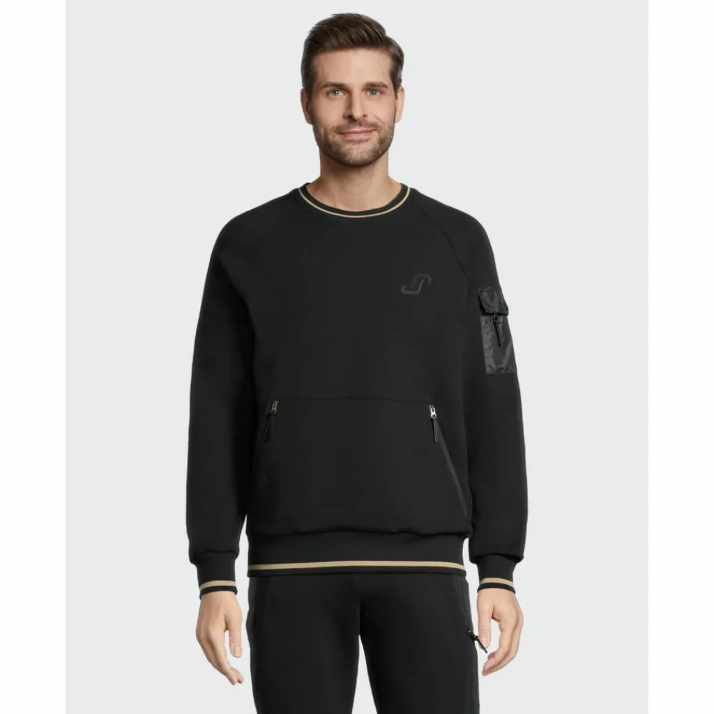 JOY sportswear Yoga|Pullover & Sweats<· Gentleman's Style Sweatshirt anthracite
